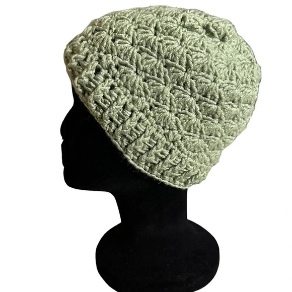 New Unisex Hand Crochet By Sharon “The Beanie” - Picture 2 of 5